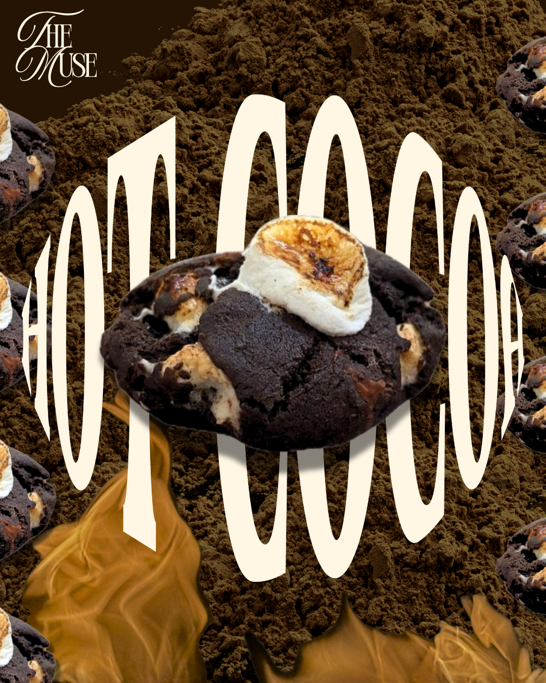 Hot cocoa cookies
