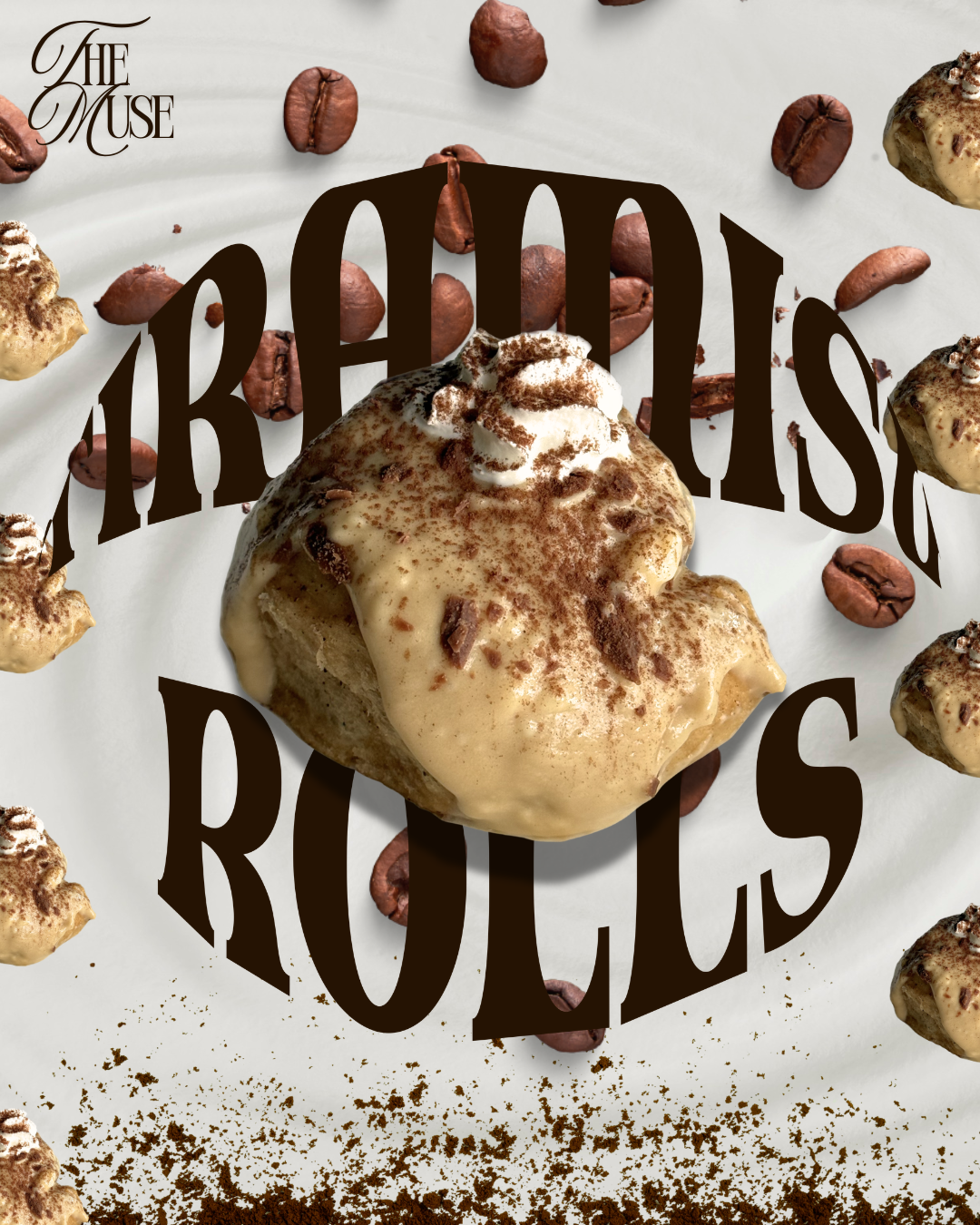 Tiramisu rolls